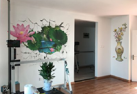 赫章墙体彩绘相比墙纸的优势。