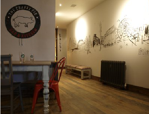 赫章教你判断手绘墙质量的好坏。