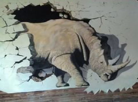 赫章在墙绘中，如何绘制3D效果？